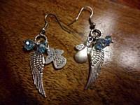 Angel wing earings